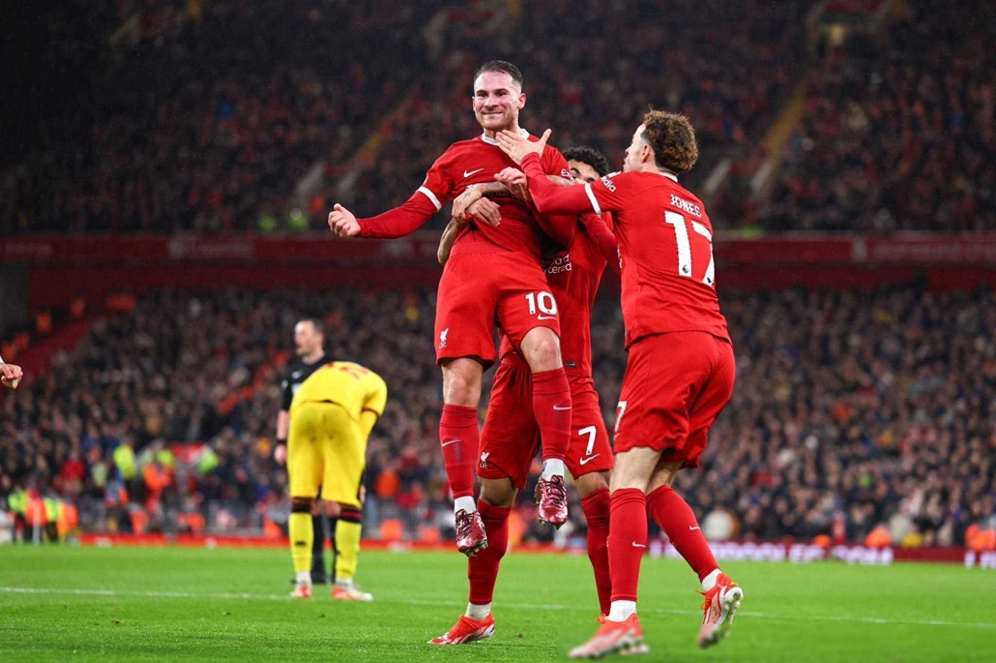 利物浦主场大胜,继续紧追榜首位置的简单介绍 利物浦主场大胜,继续紧追榜首位置的简单介绍