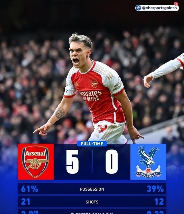 关于阿森纳主场大胜水晶宫,豪取胜利的信息 关于阿森纳主场大胜水晶宫,豪取胜利的信息