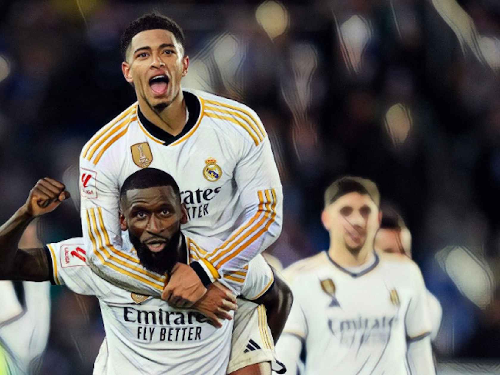 皇家马德里在与多特蒙德队的比赛中取得胜利